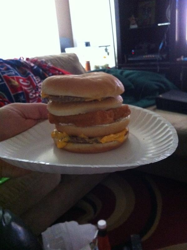 MaddestViking's tweet image. McSurf &amp;amp; Turf!!! #McDonalds #HiddenMenu