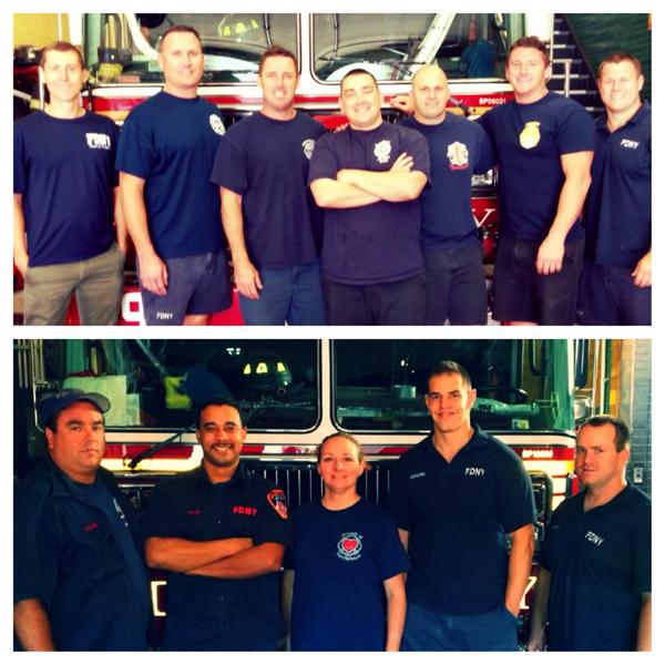 FriendsOfFF's tweet photo. Today Ryan visited #fdny #firehouse #E92 #L45 #B17 in #Bronx, Katherine visited #E293 outreach http://t.co/DZxVifgnAf