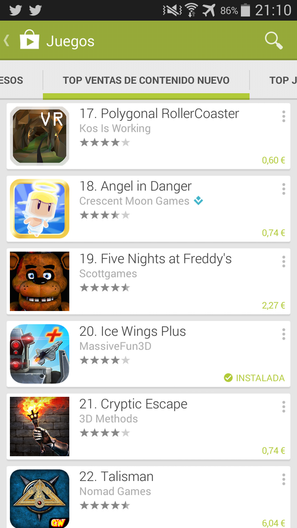 l_draven's tweet photo. TOP 20 @IceWingsPlus in #Android @GooglePlay LIMITED TIME OFFER at $0.99 !! #indiedev #gamedev #retrogaming #arcade http://t.co/QJNLDP2Pp1