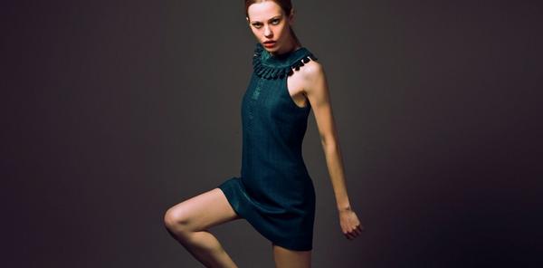 wolfandbadger's tweet photo. Swap your #littleblackdress for this teal dress by @AriannaCerrito and you are sure to get heads turning! #style http://t.co/VKGOHQFoko