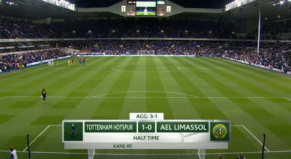The second half is underway. Remember you can stream it live on our website - spurs.to/AELhomeMC #COYS