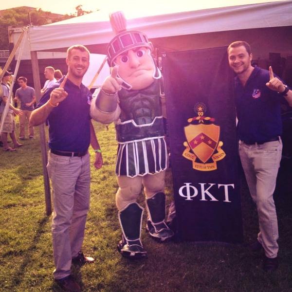 TylerCWash's tweet image. The Expansion Team met Sparty today. Keep up the good work! @PhiKappaTau #CreateTheFuture @michiganstateu #AlphaAlpha