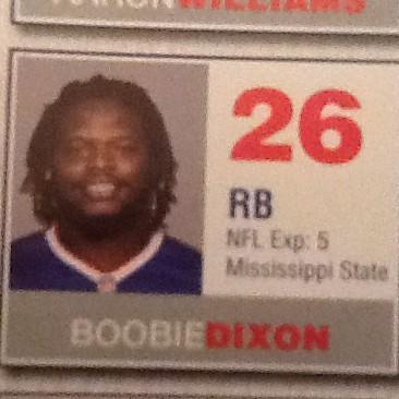 Only the bills would put a guy with this name on their practice squad😂 #boobiedixon