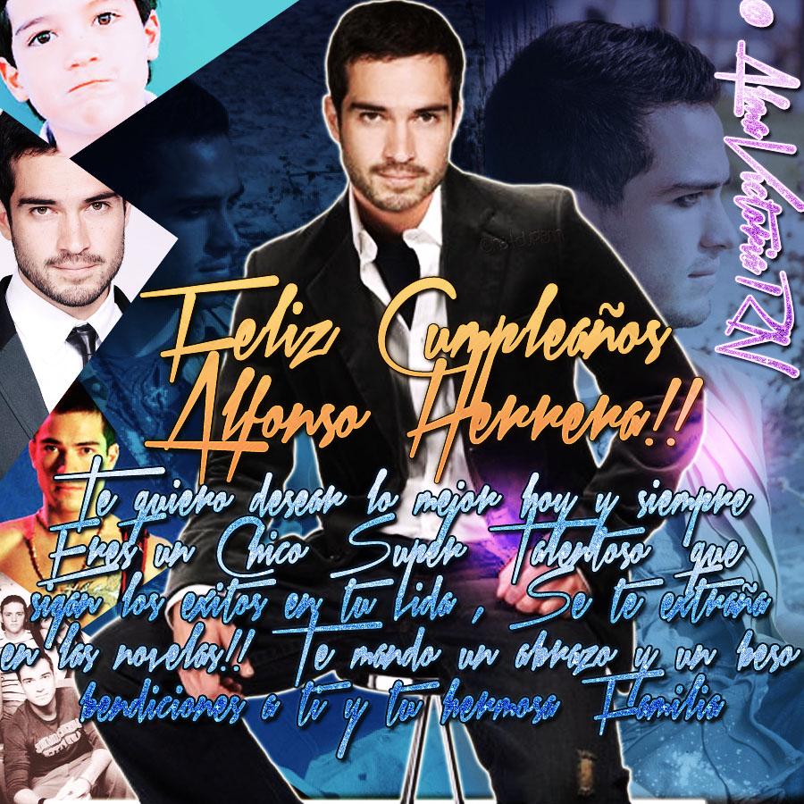 Happy Birthday Alfonso Herrera que te la sigas pasando increible, tqm con muchiiiisimo cariño para ti 