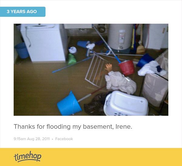 caitlinvockroth's tweet photo. #tbt Hurricane Irene.   http://t.co/dlCDRu2RJZ http://t.co/dce8SW114J