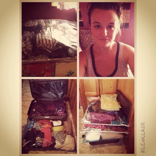 SameyB's tweet image. Hate this shit #packing ✈️👎