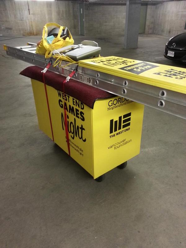 All set to head down to the rainbow tables for another #WEGamesNight tonight from 5-9pm. #Vancouver Join us!