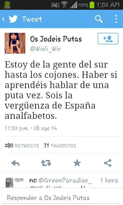 DjGodino's tweet photo. Podeis hacer algo para que nos odie mas? Un TT o #...algo en plan para joderla y todo el mundo lo vea?  Lo merece no? http://t.co/TZKgr6KkNz