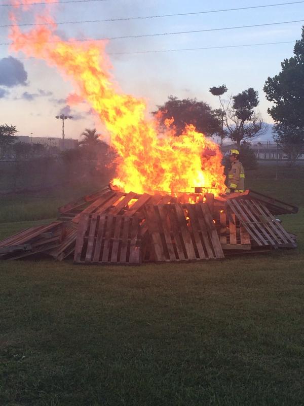 ProblemsMCHS's tweet image. The doghouse is burned!