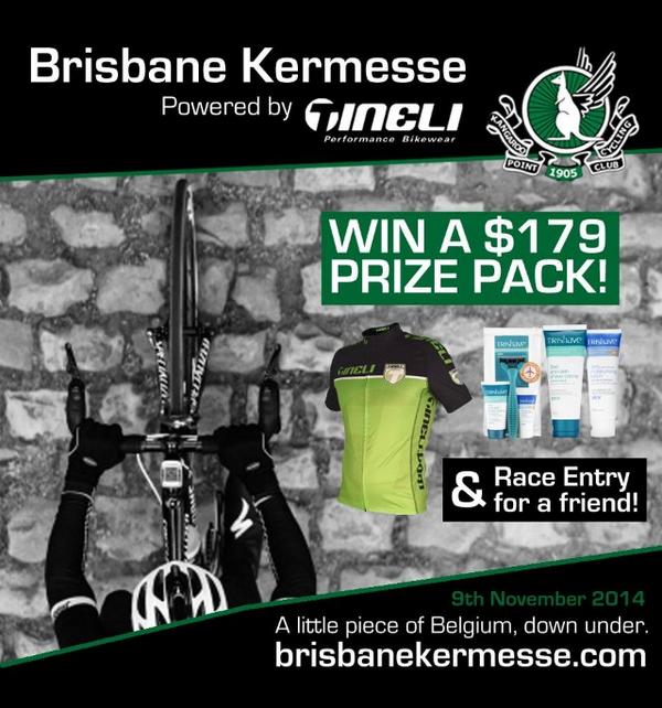 .<a href="/TineliAustralia/">TINELI cycle clothing</a> Brisbane Kermesse November 9th visit brisbanekermesse.com