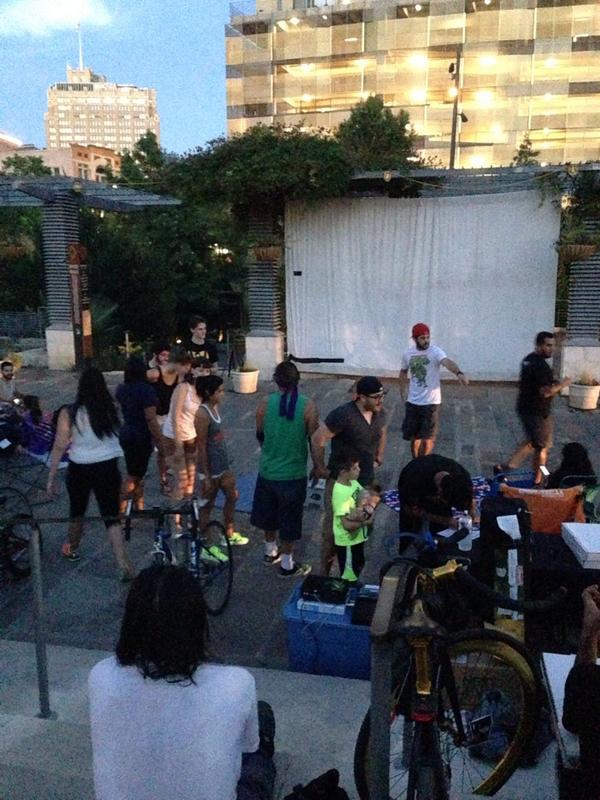 Getting ready for TMNT pedal power!