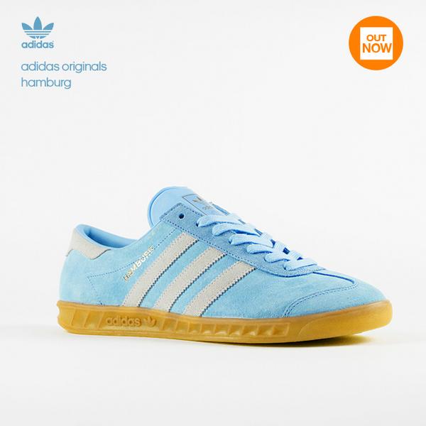 adidas hamburg frost blue size 6