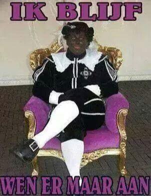 Alex_ismyname's tweet image. Ik ga niet!! meedoen aan de #pietendiscussie maar deze is wel echt heel leuk....#humor