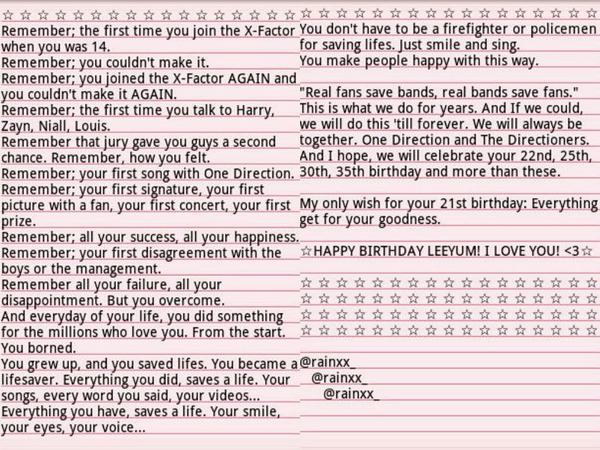 ImSufferingg's tweet image. ☆☆Hey @Real_Liam_Payne !☆☆ 
If you don't read this, just know that I love you. Happy Bday!
#Happy21stBirthdayLiam