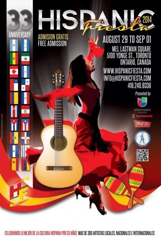 29/08 - 01/09 <a href="/hispanicfiesta/">Hispanic Fiesta Bee</a> #MelLastmanSquare #toronto no te li pierdas