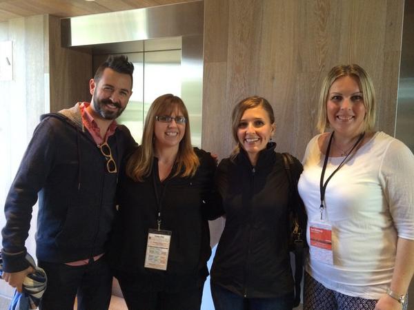 MomamiSue's tweet photo. Highlight of the day meeting Rand and Geraldine @randfish @everywhereist @RaisingTeensAu #pbevent2014 #momami http://t.co/84SgTeegTL