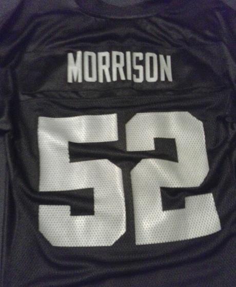 BlackFoxRaider's tweet image. Been a while. @kirkmorrison was a good @RAIDERS LB back in the day! Bought it in Fresno @ #RaiderImage. #RaiderNation