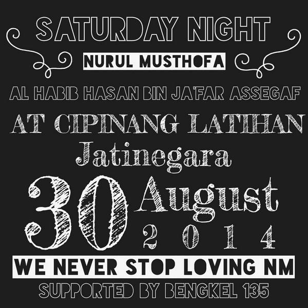 PAM_NM's tweet photo. Mlm minggu besok di Jl Cipinang Latihan Jatiegara blakang LP Cipinang http://t.co/Zr3DKKCGoR