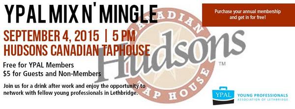 YPAL_'s tweet photo. Hope everybody had a great summer. Our next Mix n Mingle is next Thursday @HudsonsPub 
See you there ... http://t.co/BWPmCN7GnS