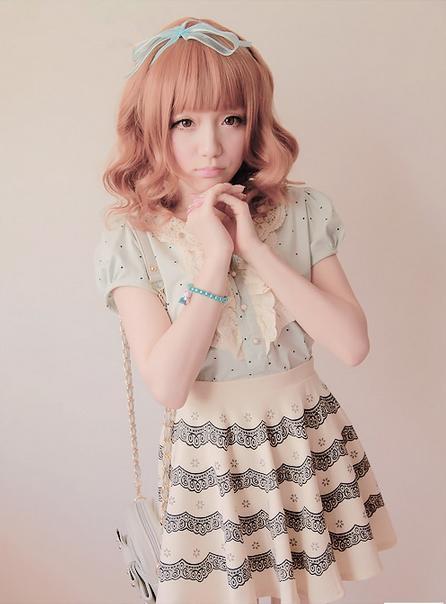 CheapPromProm's tweet image. #Lolita stripe #skirt, easy going with lace and chiffon blouse.Like?
Details&amp;gt;&amp;gt;&amp;gt;goo.gl/lC3kN9