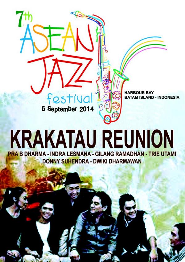 #KrakatauReunionLive at 7th@AseanJazz HarbourBay Batam 6Sept <a href="/indralesmana/">Indra Lesmana</a> <a href="/dwiki_dharmawan/">Dwiki Dharmawan</a> <a href="/iieTriUtami/">Trie Utami</a>....