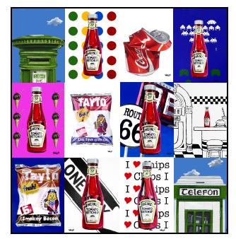 Artistorla's tweet photo. Last weekend of summer exhibition @DesignLoft_IRE #ketchup #tayto #coke #avoca #powerscout #lovethisplace http://t.co/5zm8panc9H