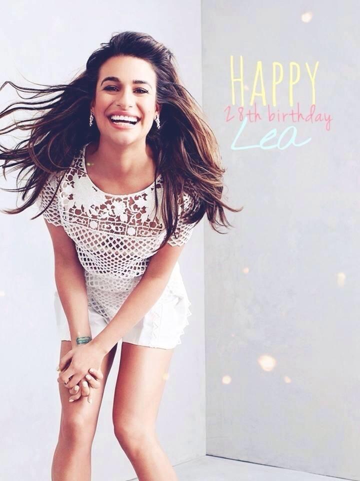 Happy birthday to my idol,lea michele! I love you.Keep on inspiring us everyday  
