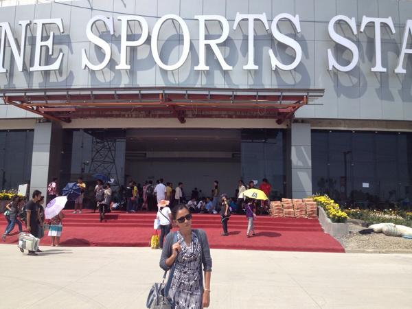 It's been a month already when I was here..I'm gonna be back, that's for sure!!!
#philippinesportsstadium