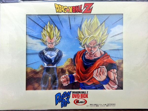 Rien 以前見たいとリクエストをいただいたもの Dragon Box ドラゴンボールｚのdvd Box 発売元3社オリジナルセル画 それぞれｚ編vol 1と2の予約特典だったものです Http T Co Ocplz32njs