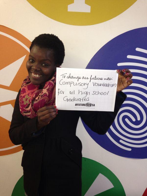 ActivateZA's tweet photo. #FutureNowSA Selfies: how do we create a better future? Submit your idea at http://t.co/srP49G25ig or dial *120*4215# http://t.co/rbOHdDY8pD