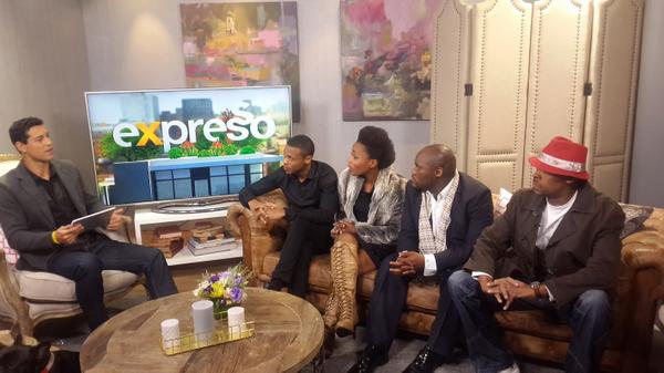 Thanks <a href="/expressoshow/">Expresso Show</a> for hosting our amazing cast this morning! #FlirtWithDanger - see you all at the movies!