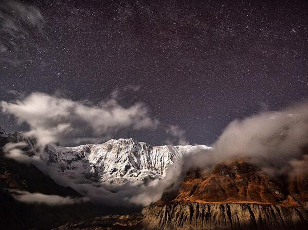 _Paisajes_'s tweet photo. Annapurna, Nepal http://t.co/vFwdDAziRm