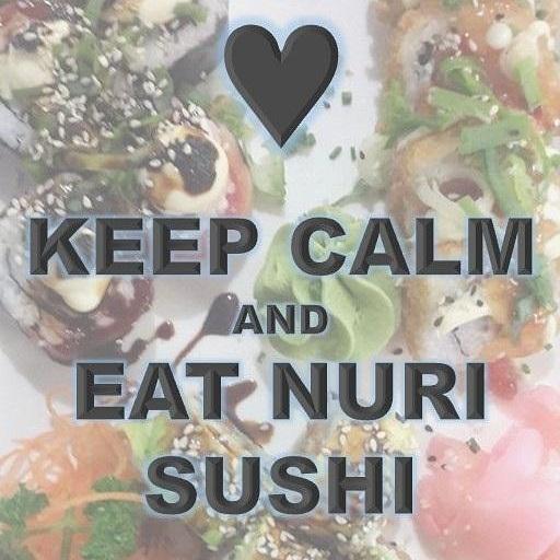 adamNuri's tweet photo. Keep calm and eat nuri sushi #sushiaddicts#sushifriday http://t.co/Ne9deYX3eT