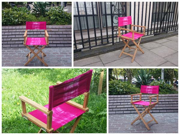 LondonEnergyLtd's tweet image. Tie-dye chair #upcycled by one of our volunteers. Available to purchase from the 3rd September @ReStoreCP