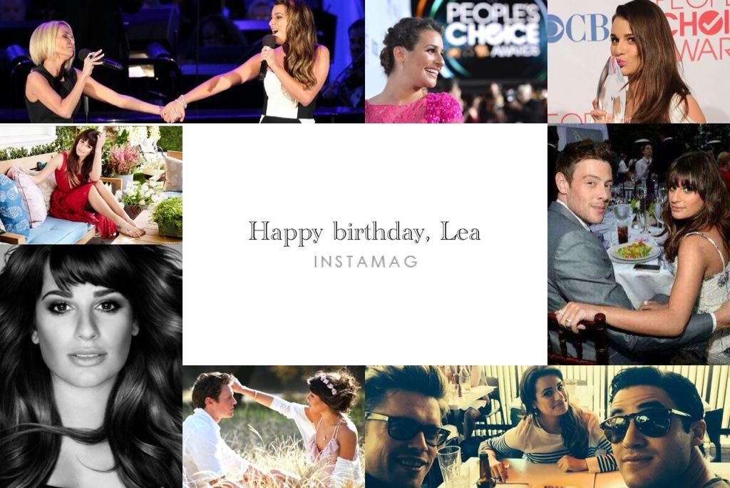 Happy 28th birthday, Lea Michele  Aug, 29th 