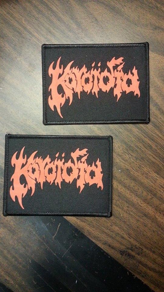 markofthedevil6's tweet image. Screen printed patches. For info contact us at: markofthedevilprinting@gmail.com #Koroidia