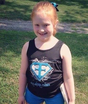 FullForceKy's tweet image. Cassie, one of our Mini's, heading to tumbling practice!