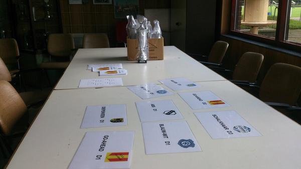 Ook het wedstrijdsecretariaat is gereed voor het D pupillen toernooi van morgen!  #devvoe #deventer