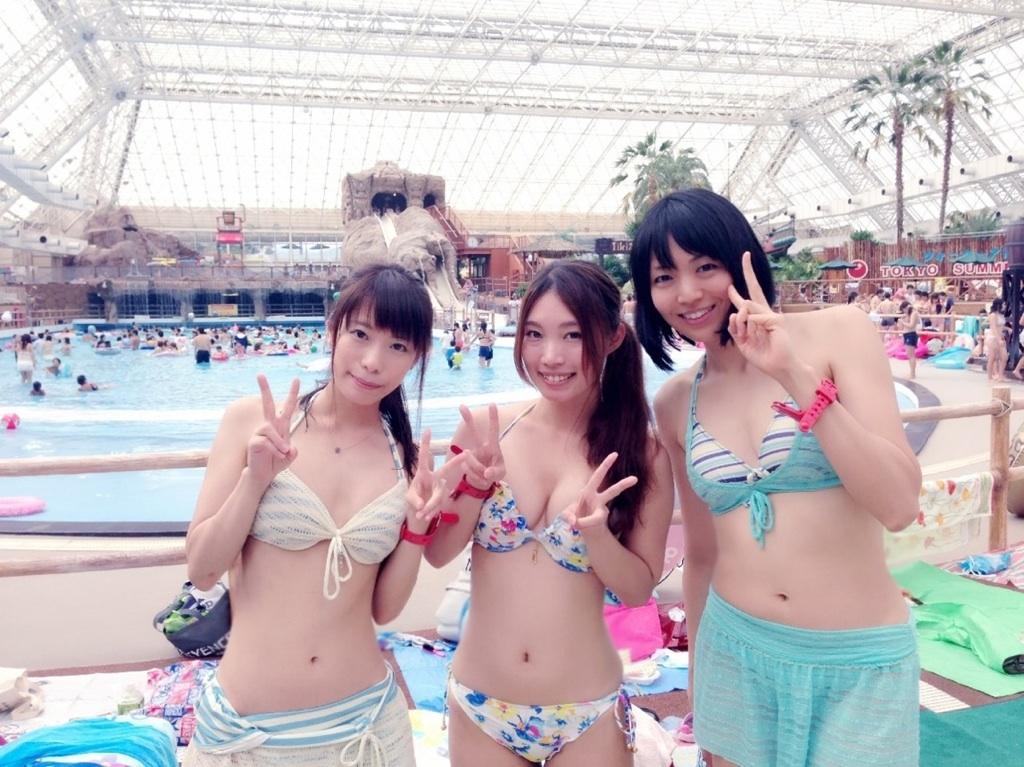 Twitter இல 清水彩香 芽衣子ちゃんと道井ちゃんとサマーランド行ってきたよー ﾉ すっごく楽しかったー Http T Co 8h7xc6bkmk