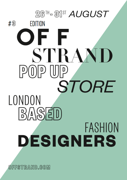 OFFSTRAND's tweet photo. 64/66 Redchurch Street E2 7DP from 26th - 31st August 10AM - 7PM come on in! http://t.co/Empu3n3jxe