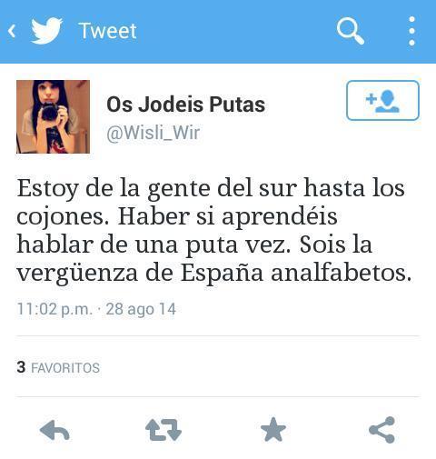 QueDiseMiarma's tweet photo. Que llegue a to andalucía, un RT es igual a un babuchaso para @Wisli_Wir , a ver a cuantos babuchasos llegamos.. http://t.co/tjx3eLrT1C