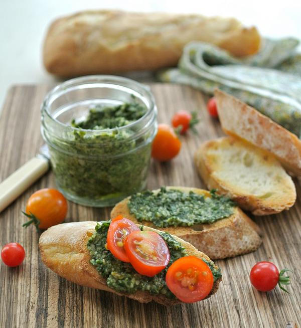 hgtvhome's tweet photo. Celebrate More Herbs Less Salt Day w/ a Zesty Fanfare Pesto #hgtvhomeplants see the recipe>> http://t.co/TRGCKXXw7G http://t.co/QyYRsfpNJf