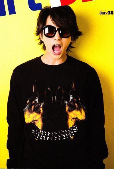 Happy Birthday Jun.Matsumoto He is interesting,gentleman,cool I Love him Since 2007 