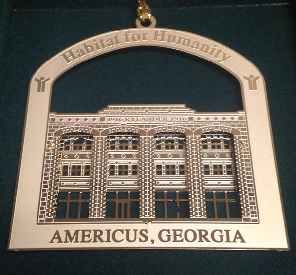 New ornaments in the Welcome Center! Christmas is coming, y'all! #iloveamericus #christmas