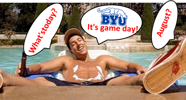 BridgerHill's tweet photo. Billy: What's today?
Frank: August?
Billy: It's game day!
#BillyMadison #BYUSN #BYU http://t.co/yTv0zJhXlZ