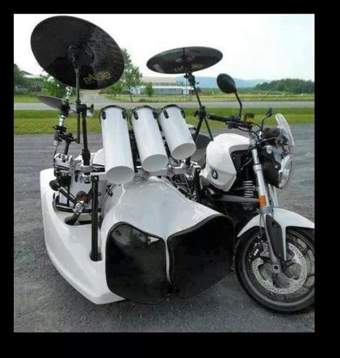 BillyKilson's tweet photo. A new meaning of "cycle of rhythms" #drums #Motorcyclemusic http://t.co/1xgsgJTEbl