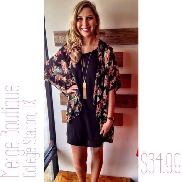 mergeboutiquecs's tweet photo. Absolutely in love with our floral kimono that's only $34.99! Available in sizes S-L! Comment #runsh... http://t.co/BEZuAYcxdQ