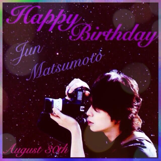         J    Happy Birthday! Jun Matsumoto! 