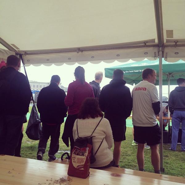 dataflight's tweet photo. Running in the rain at DHL Copenhagen 2014 #dataflight #canon #dhl #inflightsales #handheldterminals http://t.co/aHAa1bZ4vc