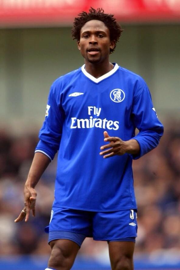 " Happy birthday to former Blue Celestine Babayaro. 